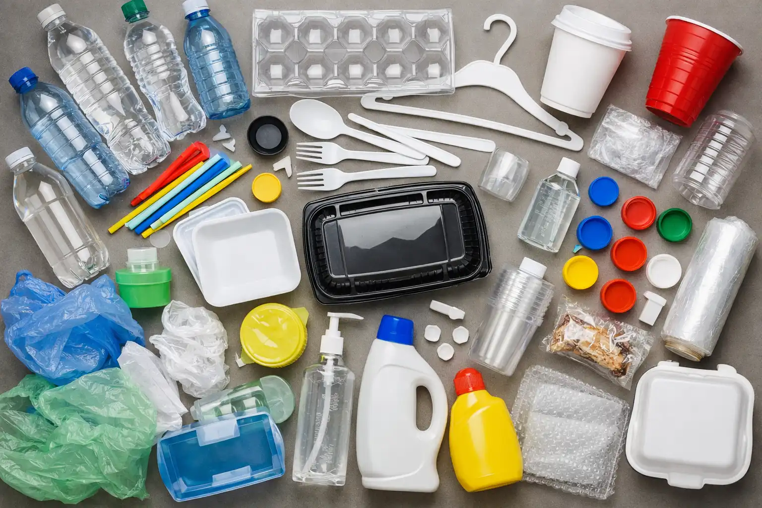 Everyday Plastic Items and Packaging Overview