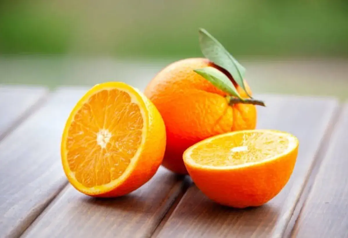 Fresh oranges for natural skin glow and radiance