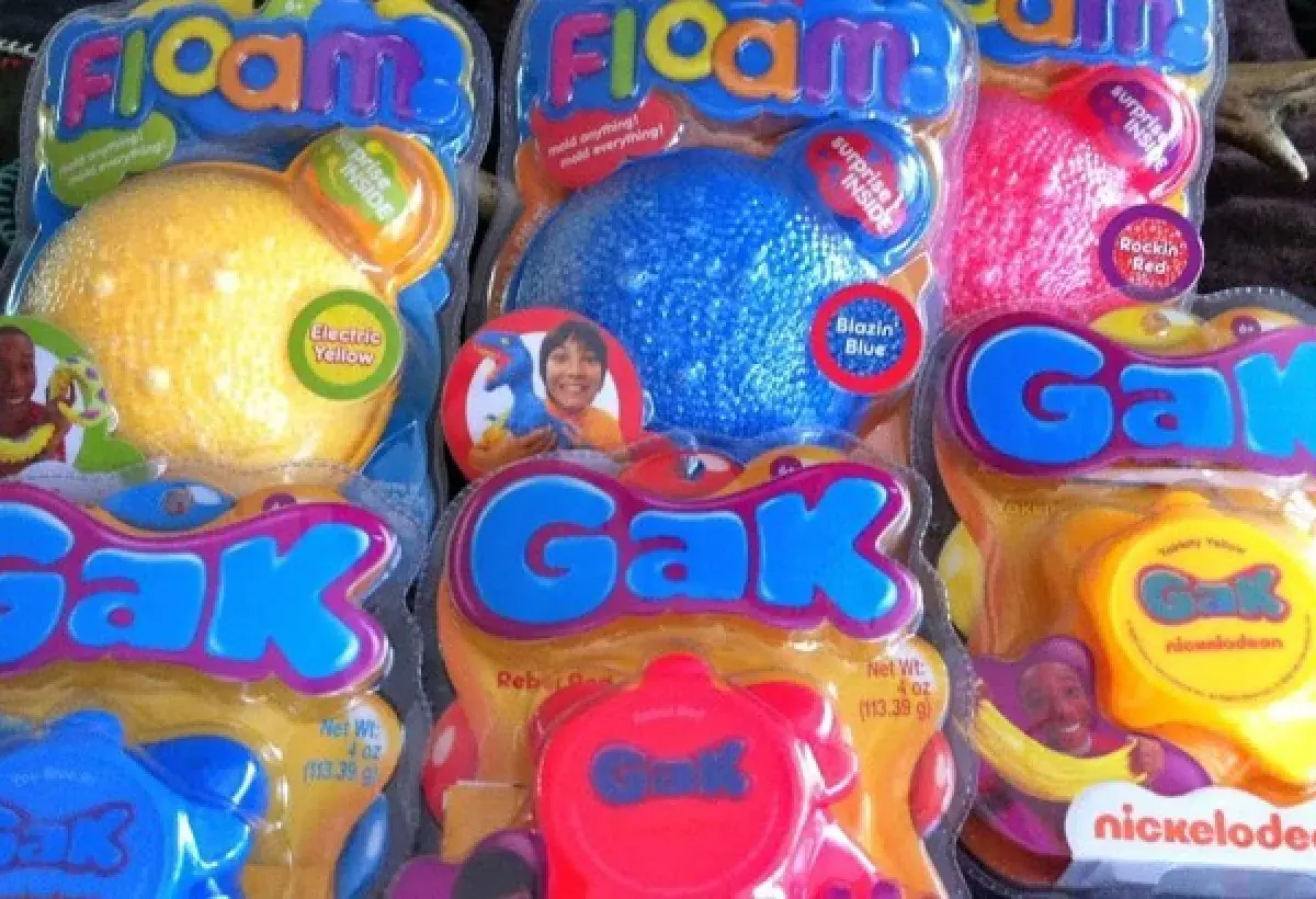 1990s Nickelodeon Gak slime