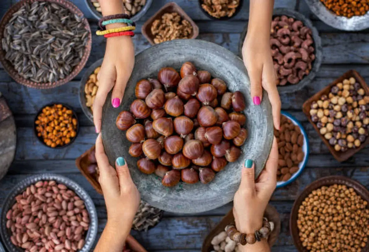 Low Fat Chestnut Comparison