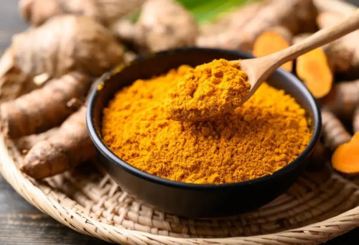 Turmeric spice known for liver protective properties