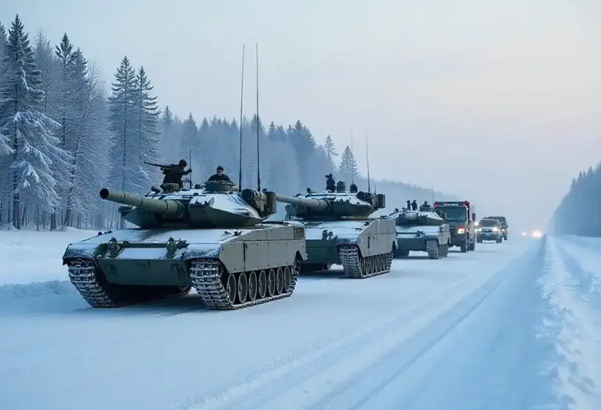 Military tension in the Baltic Sea area