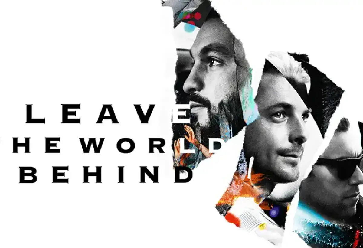 Poster of Swedish House Mafia documentary Leave the World Behind