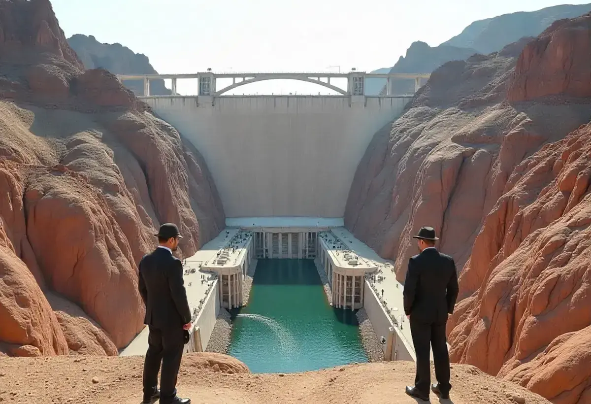 IRS agents assisting Hoover Dam project