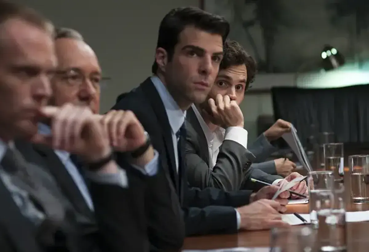 Margin Call financial crisis scene