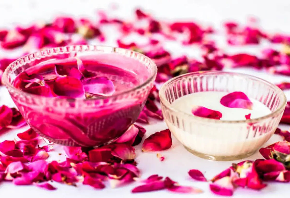 Culinary uses of rose petals and rose water