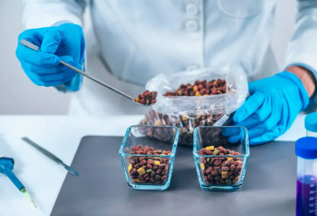 Pet food quality testing laboratory