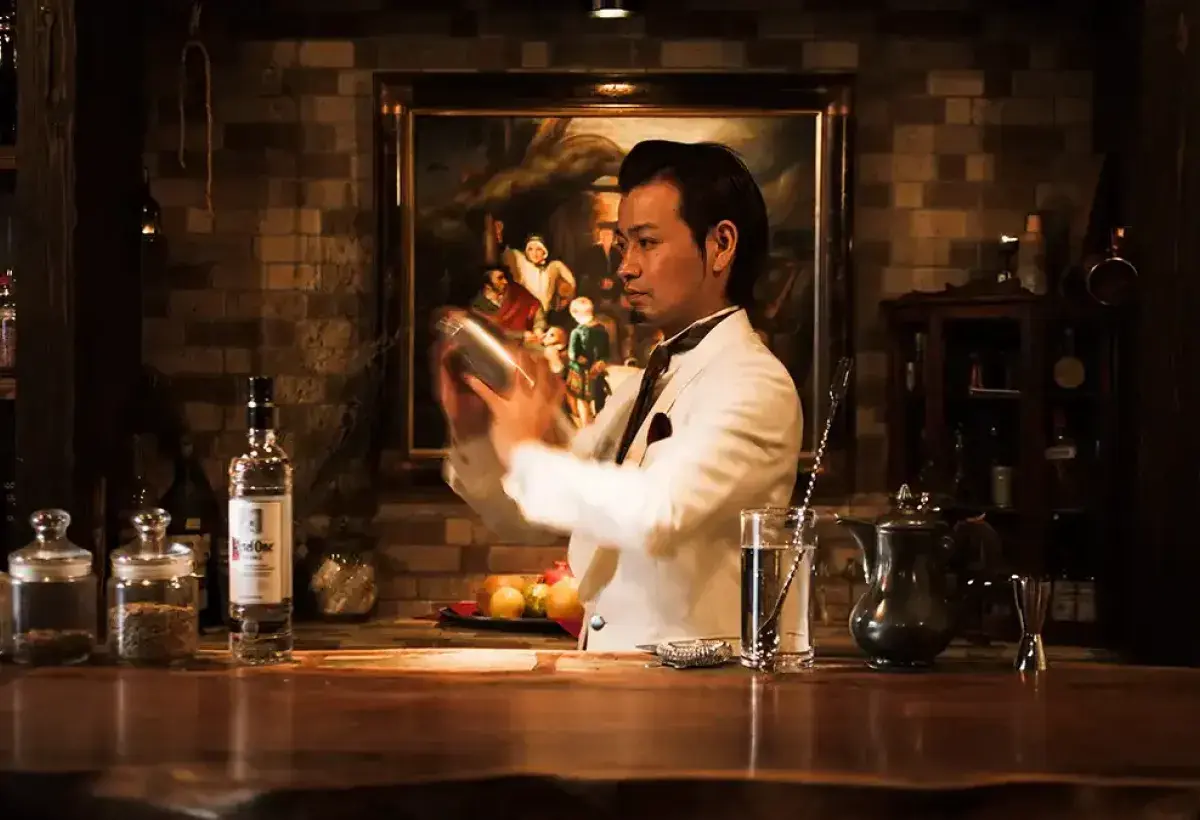 Bar Benfiddich Tokyo craft cocktail bar interior