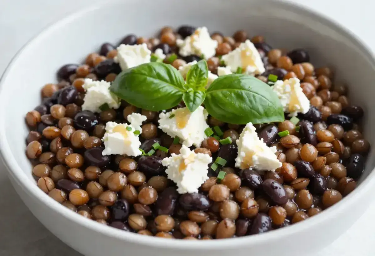 Lentils and black beans rich in zinc for eye support