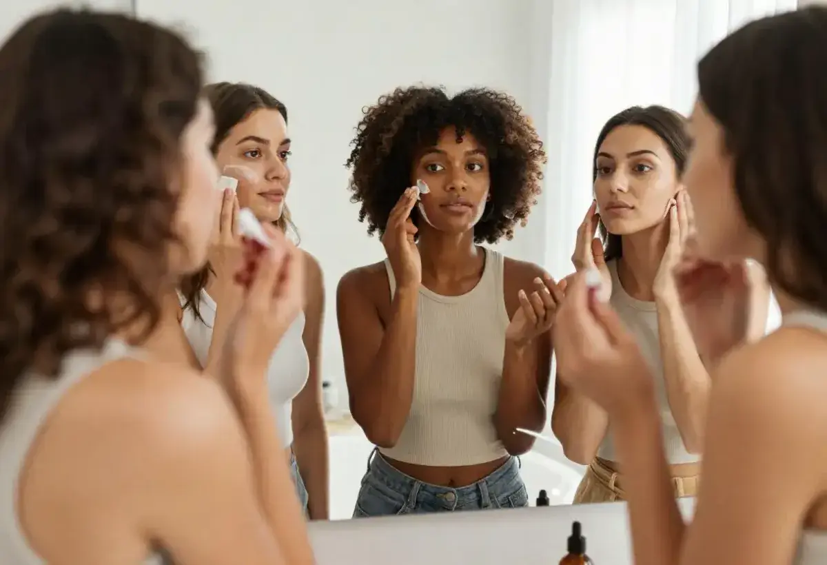 Diverse women with different skin types showing personalized skincare needs