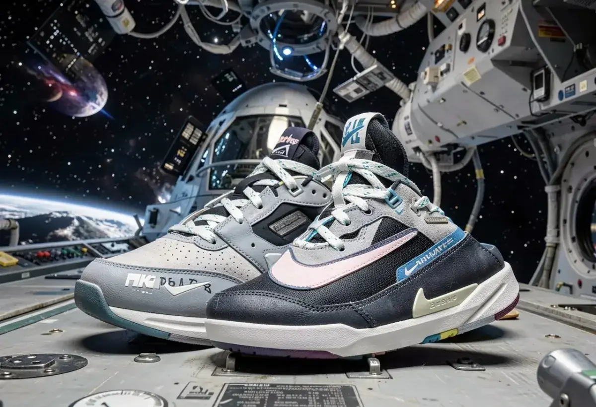 Nike inspired shoes used in space shuttle