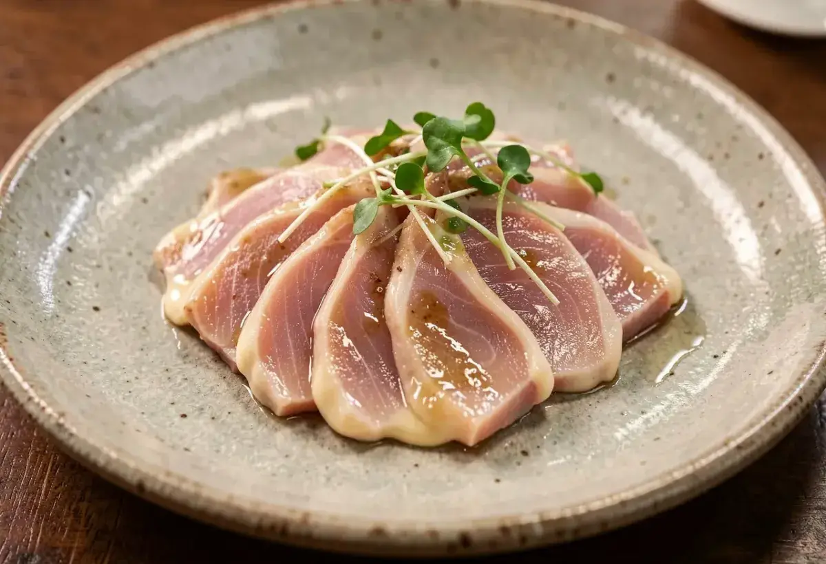 Rare noten tuna cut with ultra creamy texture