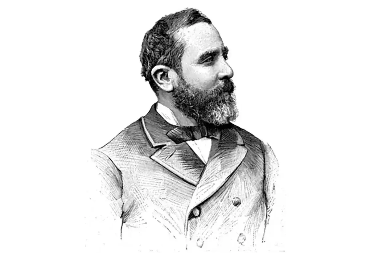 Robert Chesebrough portrait in the nineteenth century