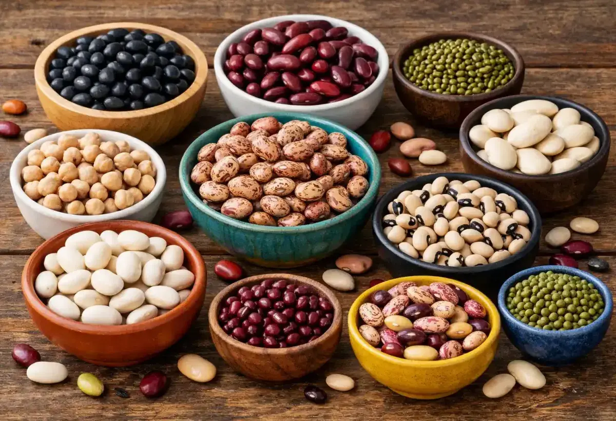 Beans packed with protein and iron for healthy hair
