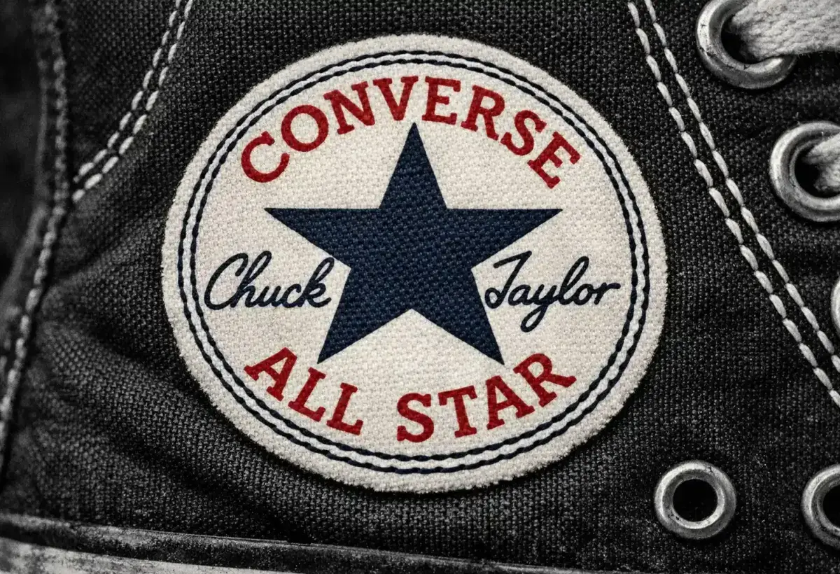 Chuck Taylor signature logo on sneaker