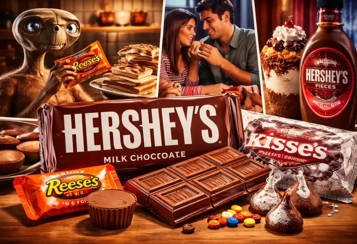 Hershey chocolate featured in popular culture