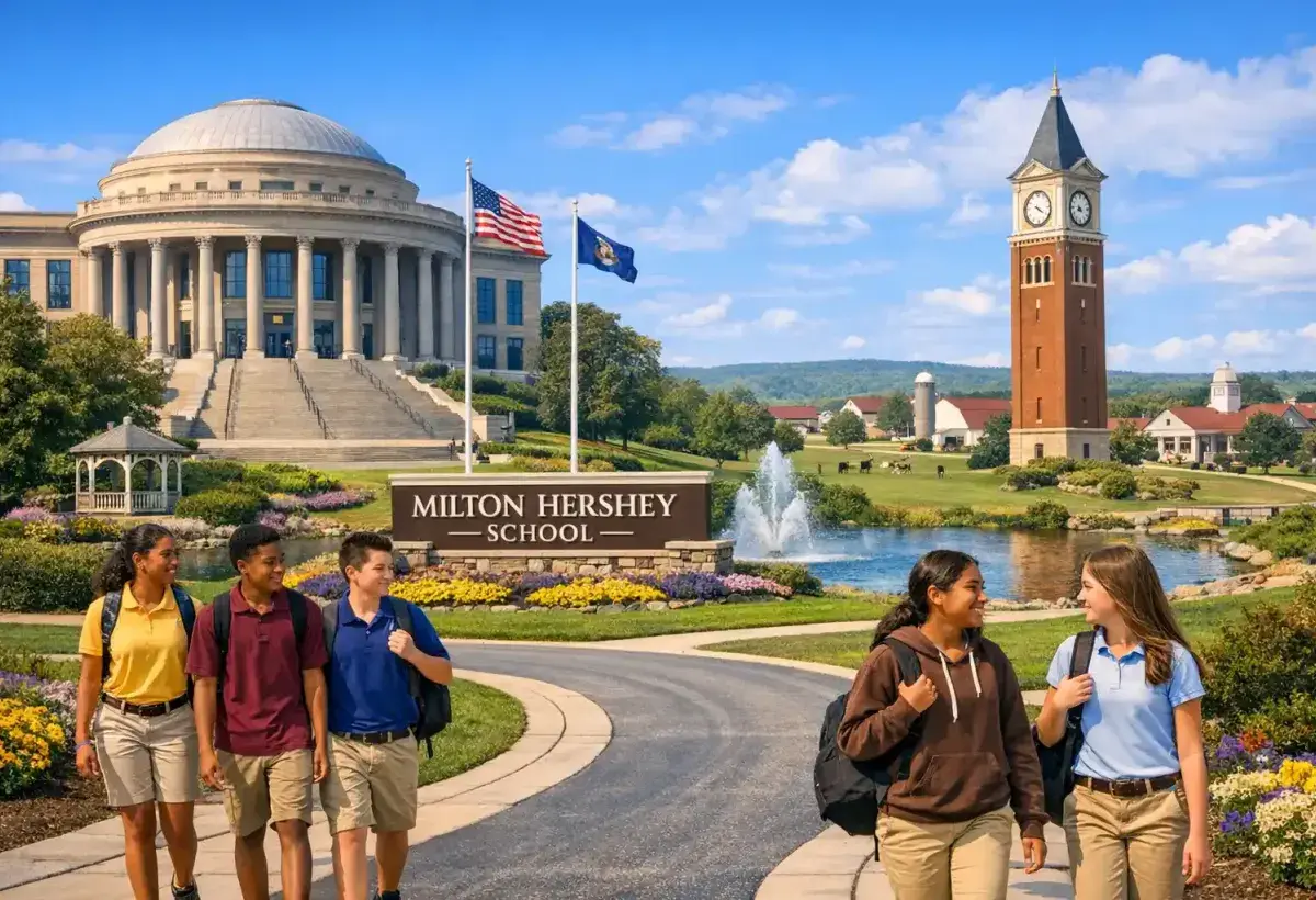 Milton Hershey School campus for students