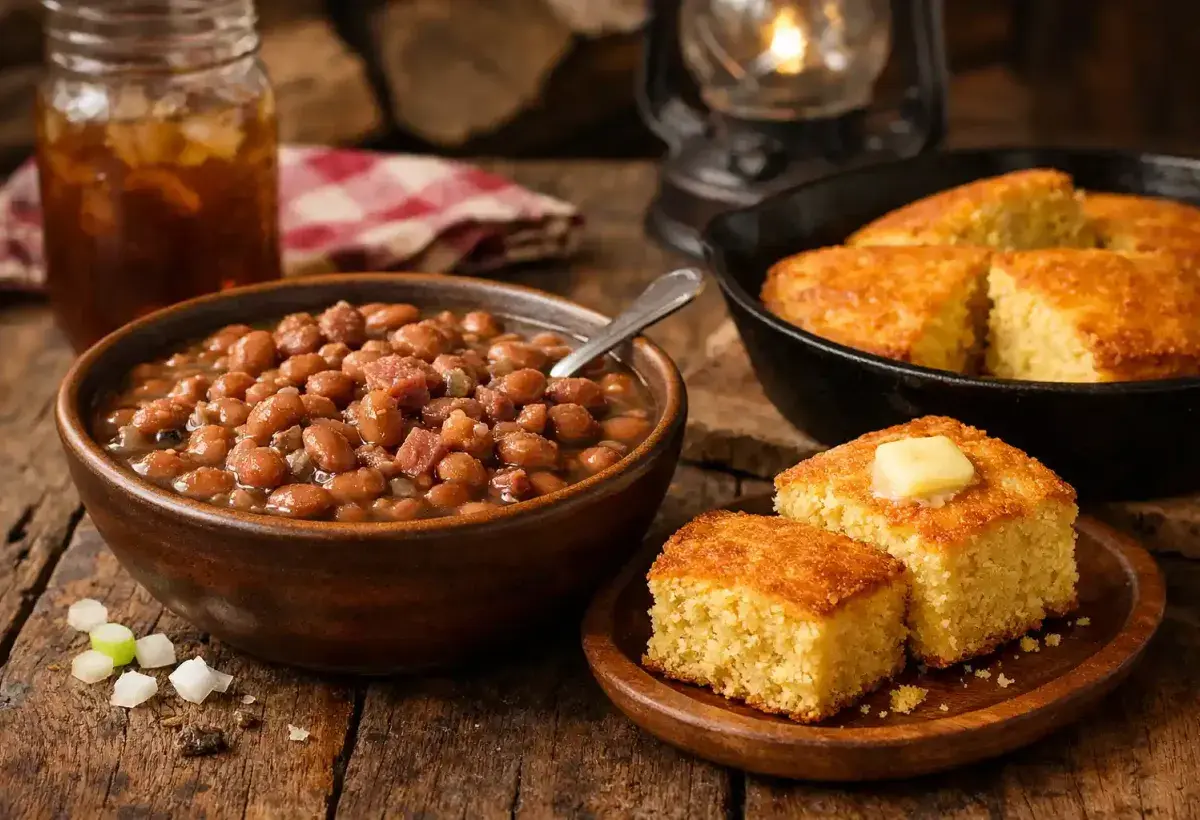 Appalachian Soup Beans and Cornbread from Tennessee