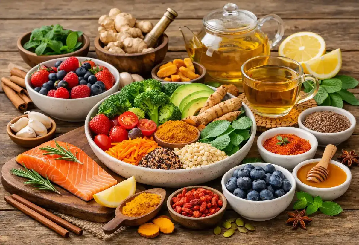 Foods and Herbs That Support Healthy Inflammation Response