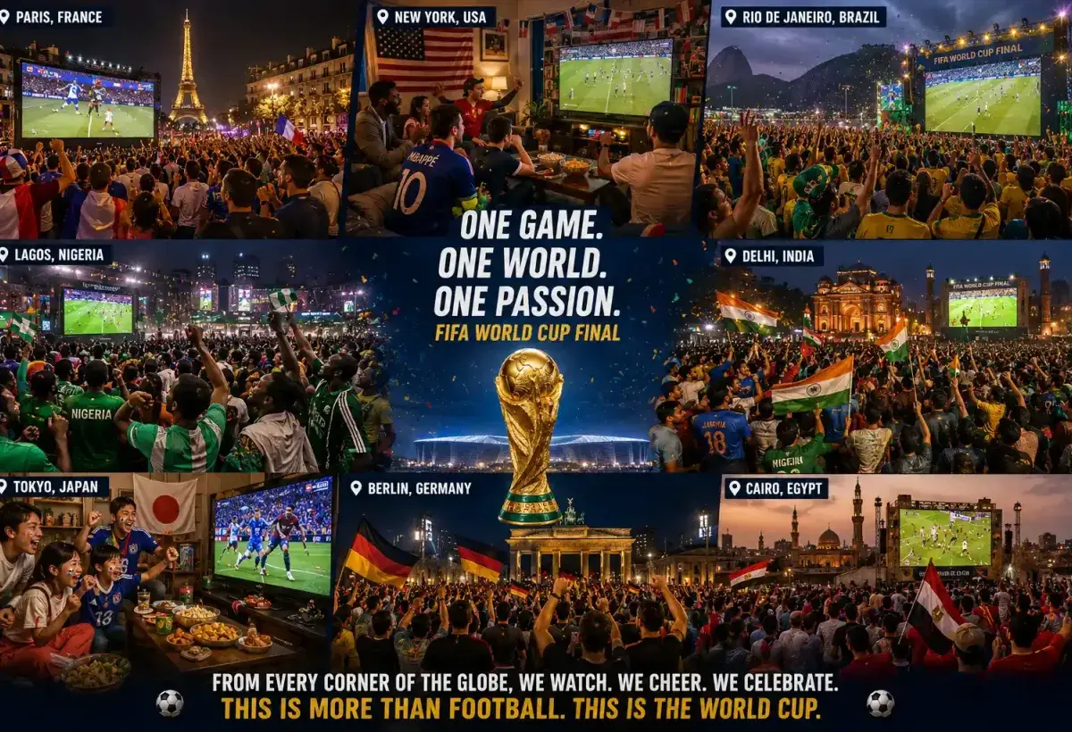 Global audience watching the FIFA World Cup final
