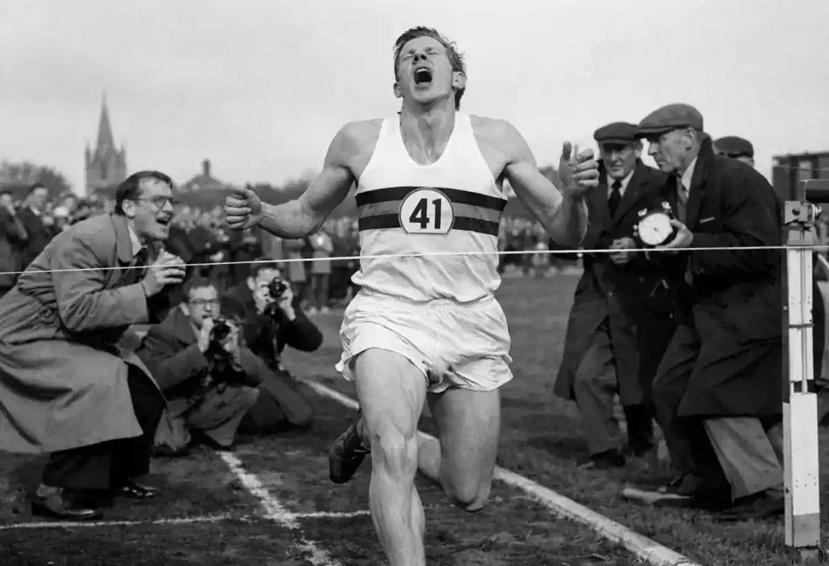 Roger Bannister Breaking the Four Minute Mile Barrier