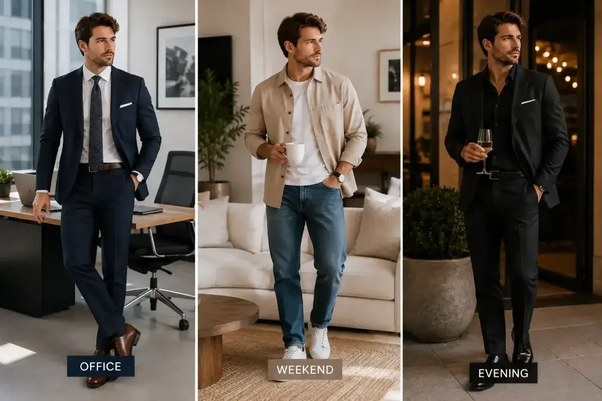 Dressing appropriately for different occasions while maintaining personal style